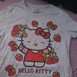 Hello Kitty White and Red Shirt